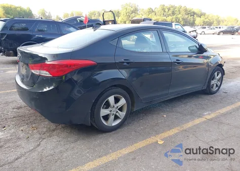 2013 Hyundai Elantra Gls из США, поврежденный, VIN KMHDH4AE6DU871782